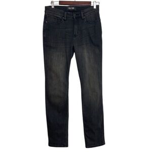 DU/ER Duer Jeans Mens 30 x 30 Black Gray L2X Slim Fit Performance Stretch Denim